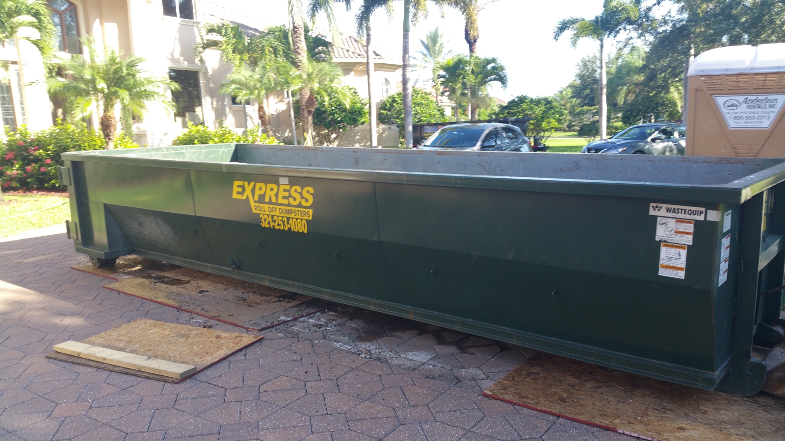 15 yard dumpster rental - Express Rolloff Dumpsters