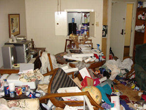 Before::Look familiar? rubbish removal express roll off dumpsters Melbourne